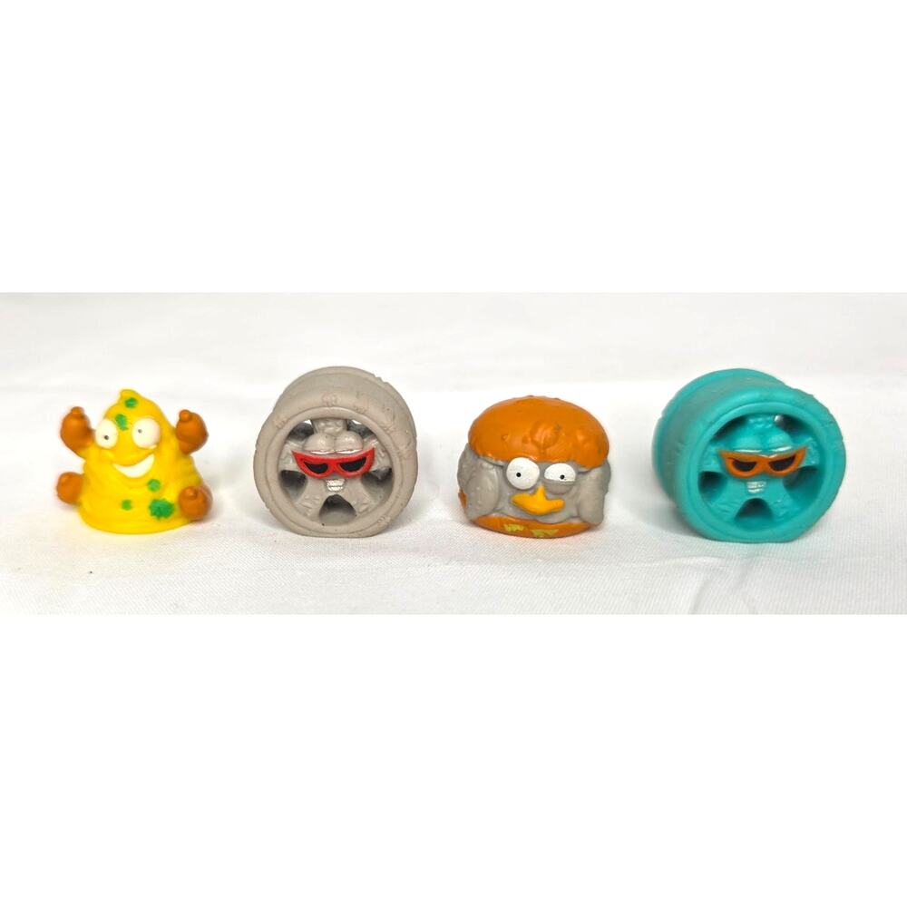 Grossery Gang Lot of 4 Putrid Power Moose Grossery Gang Rotten Rim